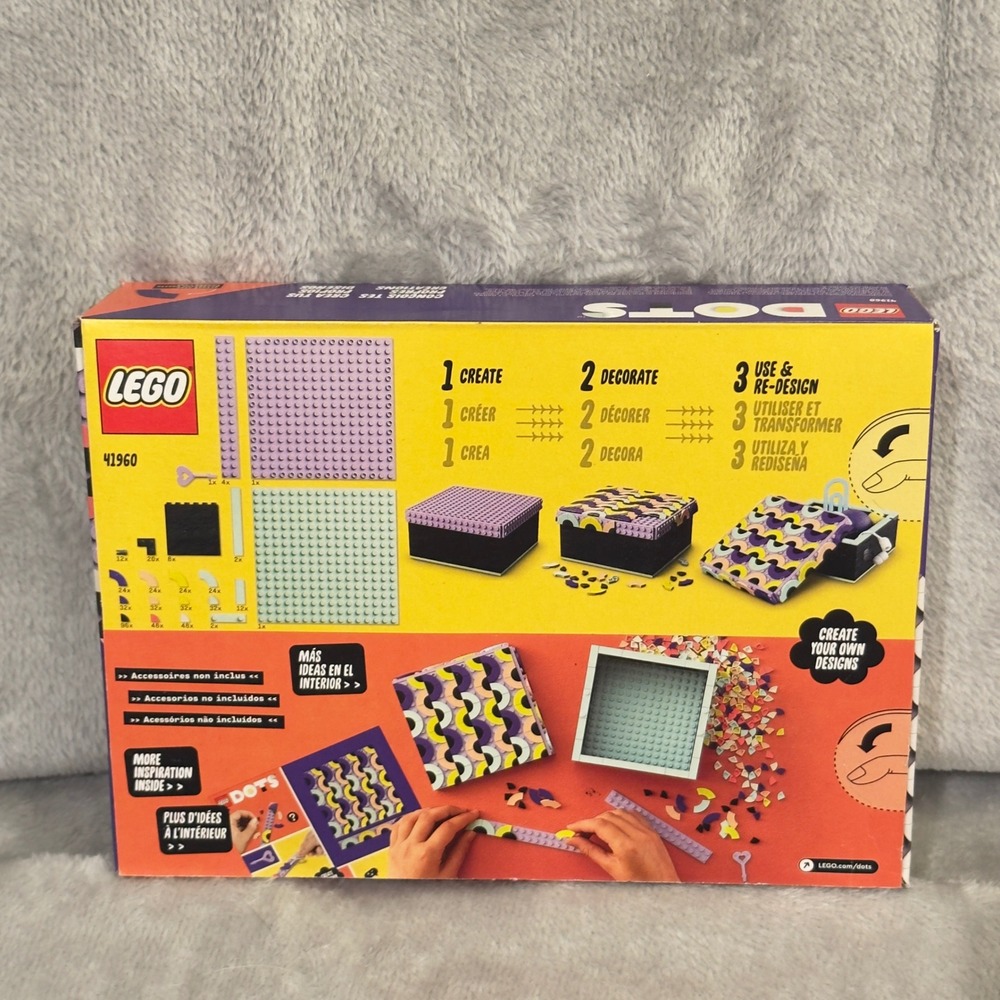 LEGO DOTS Big Box 41960 479 Pc Creative Storage Arts Crafts Set New Sealed 2022 - Picture 2 of 7